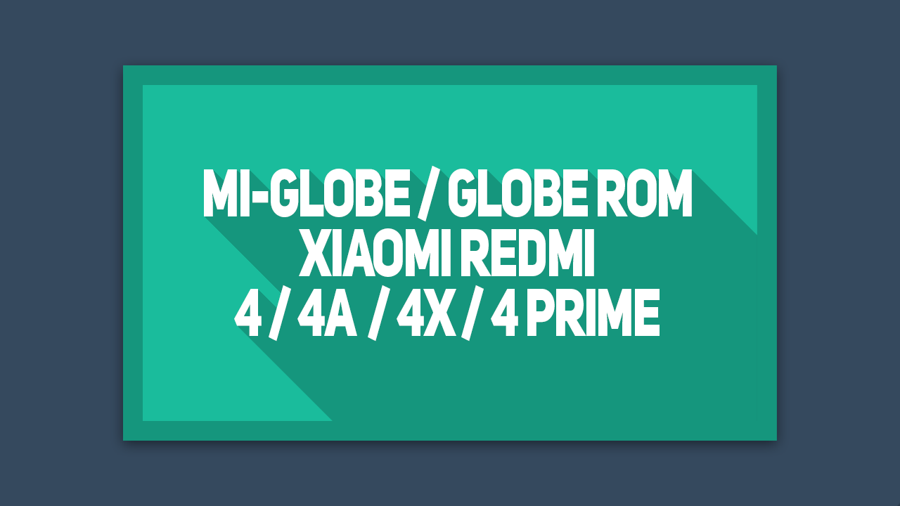 Cara Instal Globerom Redmi 4 4a 4x 4 Prime Dengan Twrp Bukandroid Com